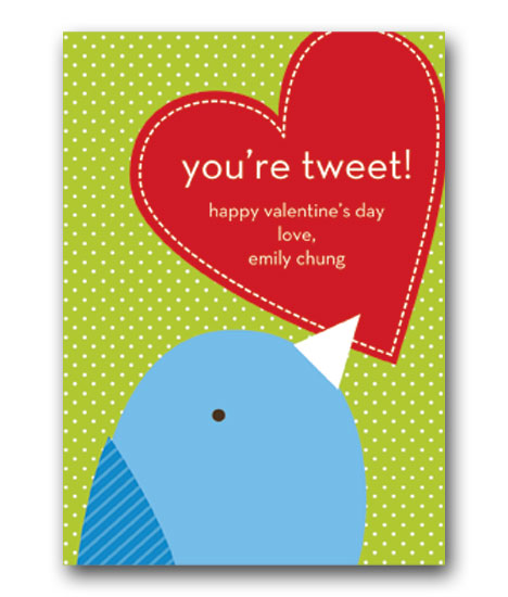 Stacy Claire Boyd - Children's Petite Valentine's Day Cards (You're Tweet)